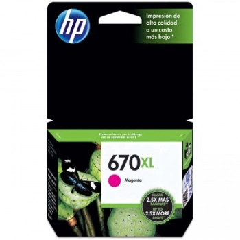 Cartucho Hp 670xl Magenta Cz119ab 8ml *consulte Vendedor*