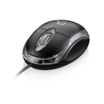 Mouse Usb Multilaser Classic Preto Mo179