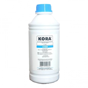 Tinta Hp Corante Kora Azul 1lt