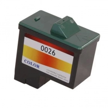 Cartucho Compat�vel Lexmark 0026/0027 Color