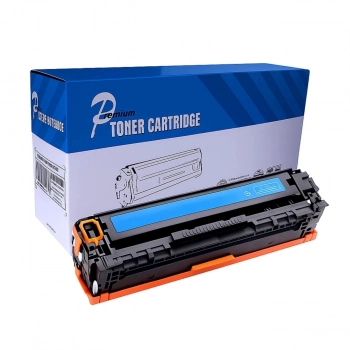 Toner Compat�vel Hp Ce411a/Cc531a Azul Premium Aaa