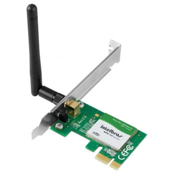 Adaptador Wireless Pci Express 1x Intelbrs 150mbps N Wpn200