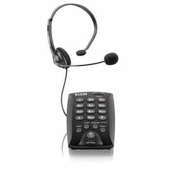 Telefone Elgin C/ Headset Ajust�vel Hst-6000