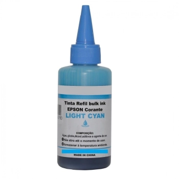 Tinta Compativel Epson Azul Light 673 Refil Bulk Ink