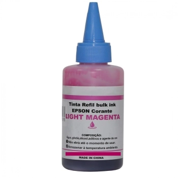 Tinta Compativel Epson Magenta Light 673 Refil Bulk Ink