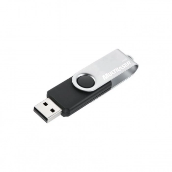 Pen Drive 64gb Multilaser Twist Pd590 Preto
