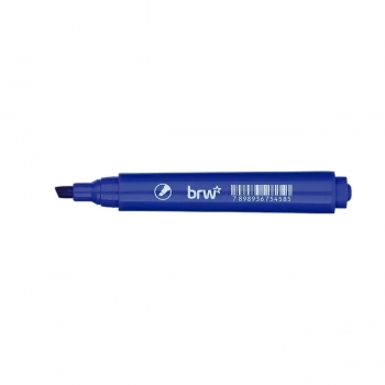 Caneta Permanente Azul Marca Brw