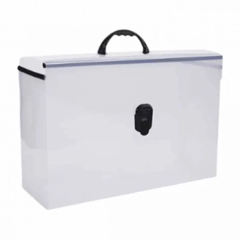 Maleta Arquivo Sem Pasta Suspensa Delloplast Cristal