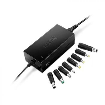 Fonte P/ Notebook Elgin 90w Universal C/ Usb