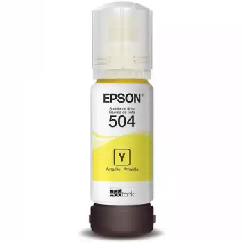 Tinta Epson Amarelo Refil T504420-al 70ml
