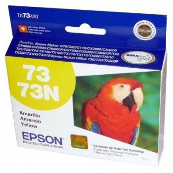 Cartucho Epson 73 Amarelo T073420