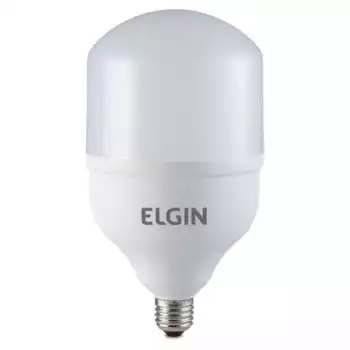 Lampada Led Elgin Super Bulbo Bivolt E27 50w 6500k Branca