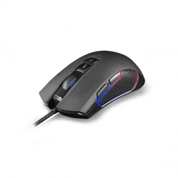 Mouse Gamer Rgb Perseus Preto Warrior Mo275