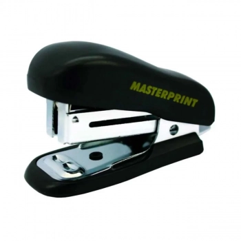 Grampeador Masterprint Preto Mp305 Mini Ate 16 Fls