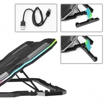 Base para Notebook C3tech 17,3 Gamer Nbc-300bk