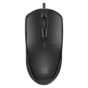 Mouse Universit�rio com Fio 1200 Dpi Preto Usb 2.0