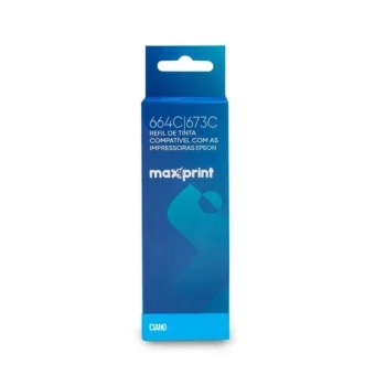 Tinta Compativel Epson Azul 664/673 Maxprint 100ml