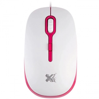Mouse Usb Soft Rosa 1200dpi Maxprint