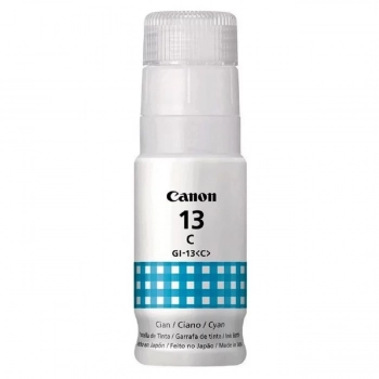 Tinta Canon Gi 13c Ciano para Mega Tank G610 e G510