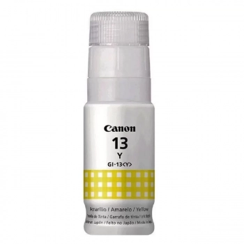 Tinta Canon Gi 13y Amarela para Mega Tank G610 e G510