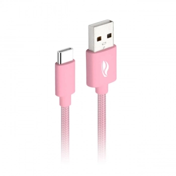 Cabo Usb Tipo C 1m 2a Cb-c11pk Rosa C3tech