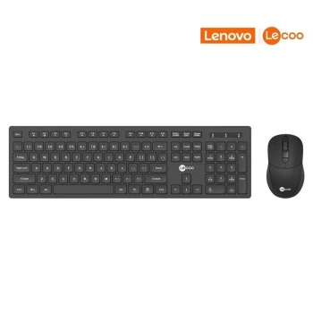 Kit Teclado e Mouse S/Fio Kw201 Lecoo