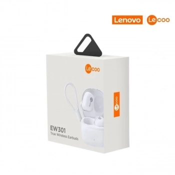 Fone de Ouvido Ew301 Bluetooth 5 Tws Branco Lecoo