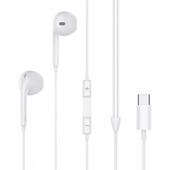 Fone de Ouvido Intra Eh104 Usb-c Branco Lecoo