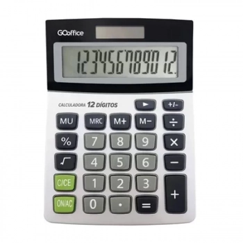 Calculadora de Mesa Go Office 12 Digitos