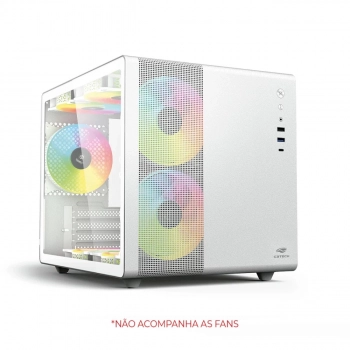 Gabinete Aquarius Mt-g710wh S/ Fonte C3tech Branco