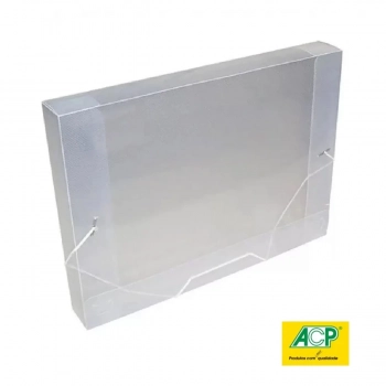 Pasta Plastica Fc 30mm.cristal 1023cr