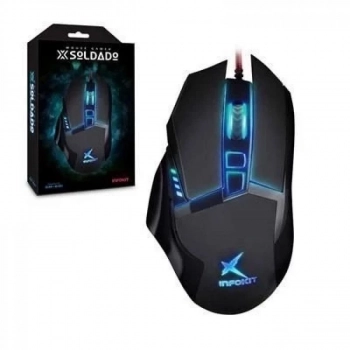 Mouse Usb Infokit Gamer Gm-601 X Soldado