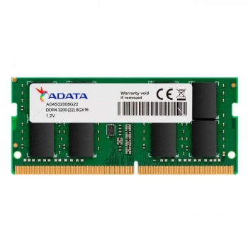 Memoria 8gb Ddr4 3200mhz 1.2v Adata - Notebook - Ad4s32008g22-sgn