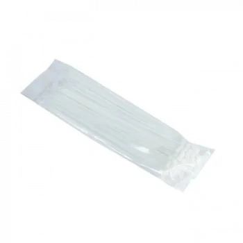 Abracadeira de Nylon Moblik 300x4,8mm Branco Pct 100un