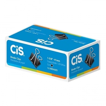 Prendedor de Papel Cis Grampomol 41mm C/12un