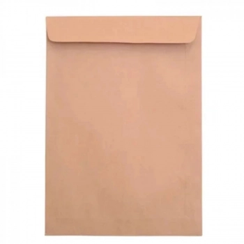 Envelope Saco 176x250mm Kraft Natural Gpk Pct 10un