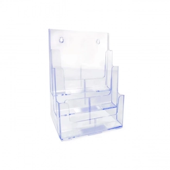 Organizador Triplo Vertical Cristal Maxcril