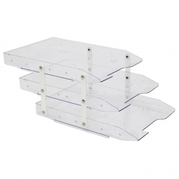 Caixa de Correspond�ncia Maxcril Tripla Movel Cristal Slim