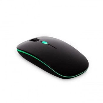 Mouse Wireless Maxprint Croma Sem Fio 2.4g 1.600 Dpi Preto Recarregavel