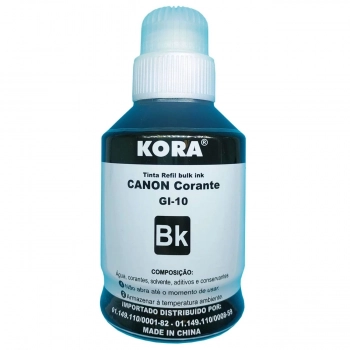 Tinta Refil Bulk Ink Canon Gi-10 Preta 170ml