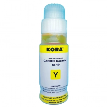 Tinta Refil Bulk Ink Canon Gi-10 Amarelo 70 Ml