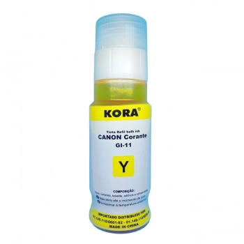 Tinta Refil Bulk Ink Canon Gi-11 Amarelo 70 Ml