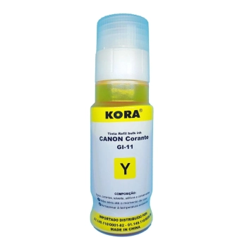 Tinta Refil Bulk Ink Canon Gi-11 Amarelo 70 Ml