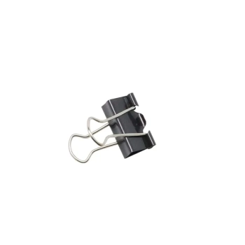 Prendedor de Papel Jocar Office Preto 41mm Pote com 24 Un
