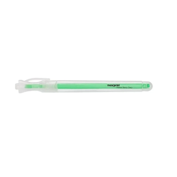 Caneta Marca Texto Clear Verde Maxprint
