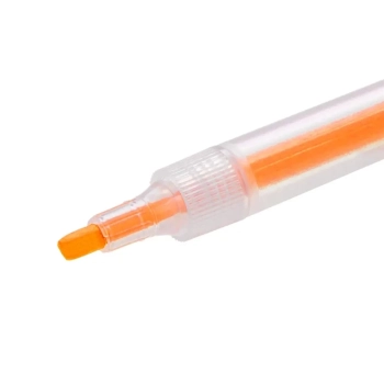 Caneta Marca Texto Clear Maxprint Laranja