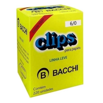 Clips 6/0 Galvanizado Linha Leve Cx 220 Un