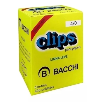 Clips 4/0 Galvanizado Linha Leve Cx 420 Un