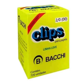 Clips 2/0 (00) Galvanizado Linha Leve Cx 720 Un