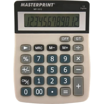Calculadora Masterprint Manual 12 Digitos Mp-1012